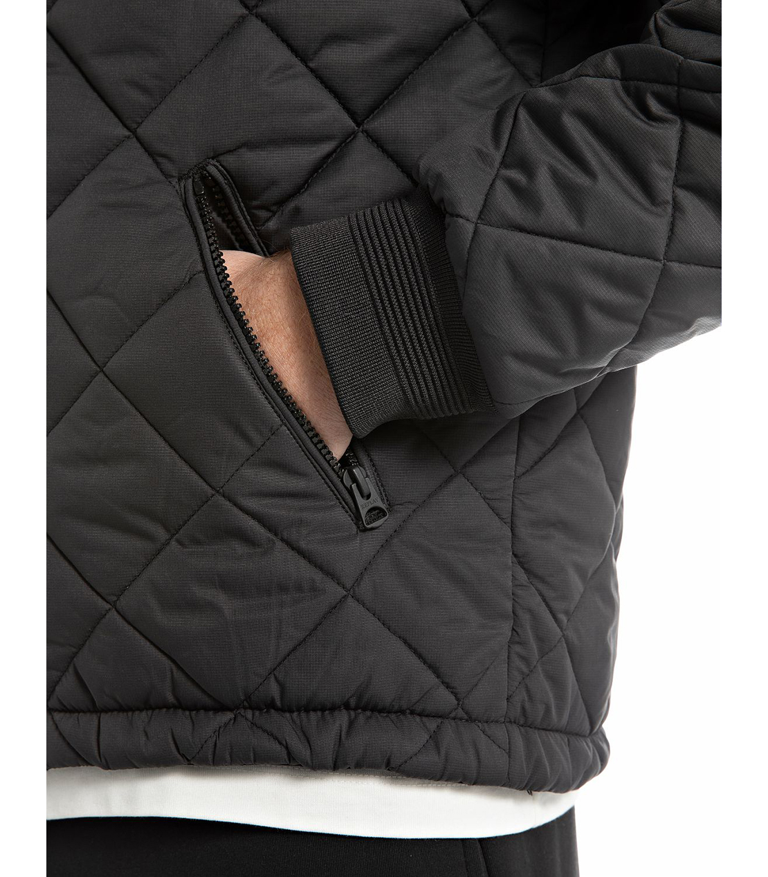 キルティングジャケット 詳細画像 ブラック 4